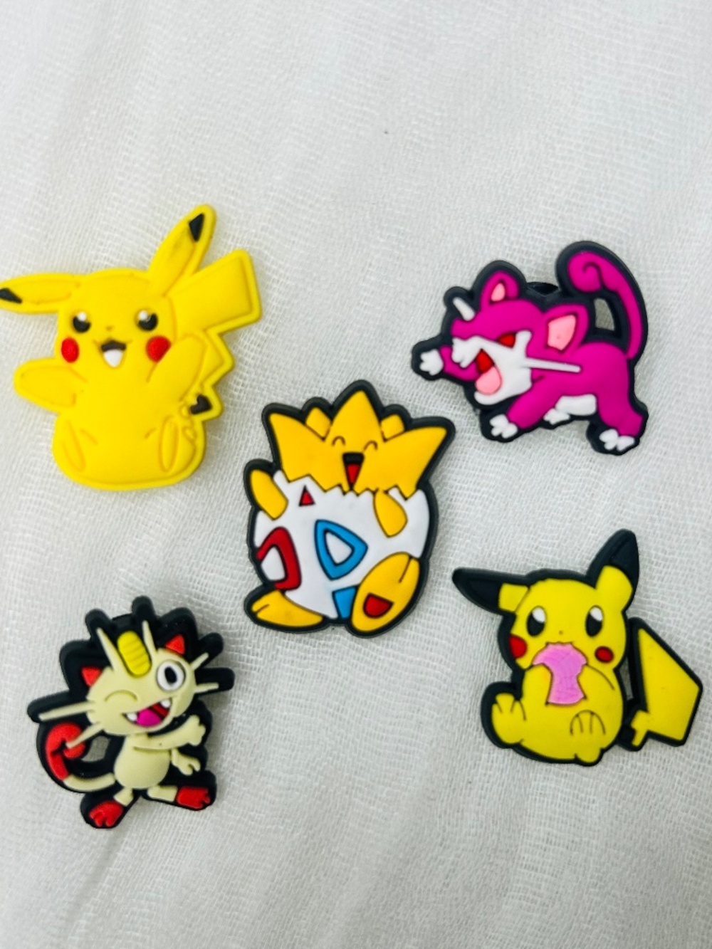 Pokemon Croc Charms, Jibbitz - Set #63